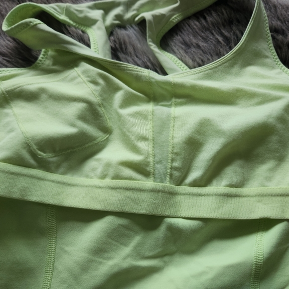 Lululemon yellow neon top size 6 - Picture 6 of 6